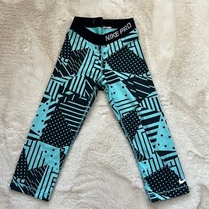 Teal & Black Nike Dri Fit